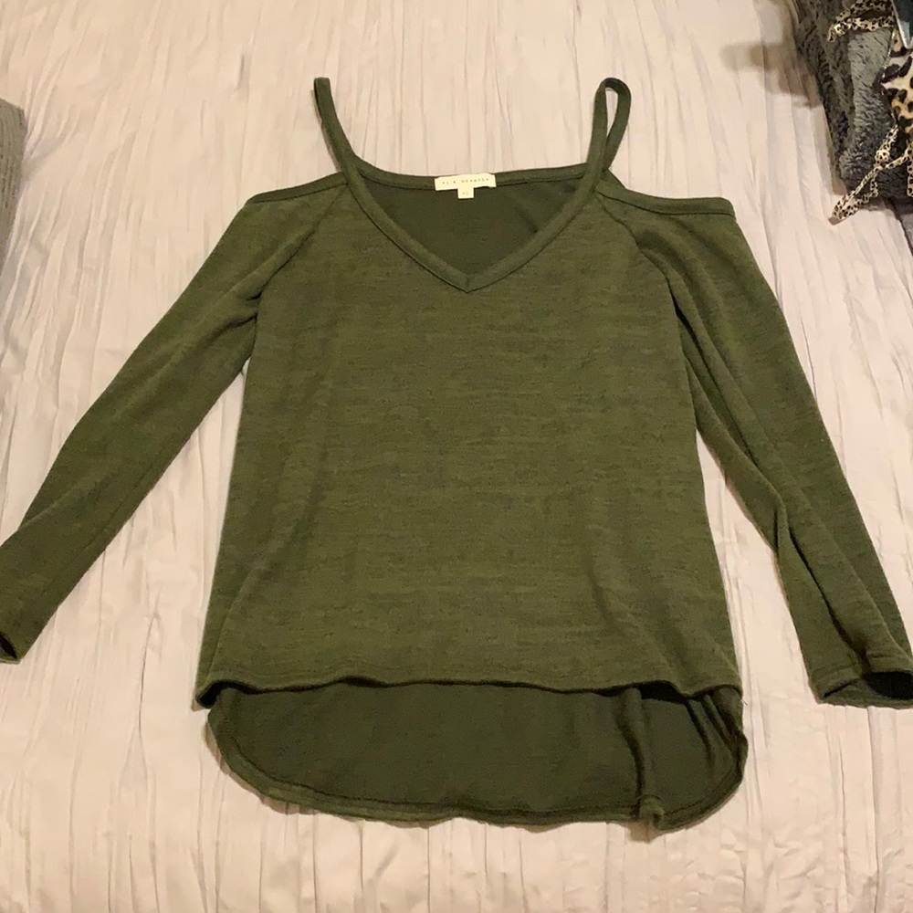 Pacsun open shoulder long sleeve